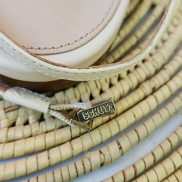 NIB SCHUTZ TINAH LEATHER SANDAL - Picture 5 of 14